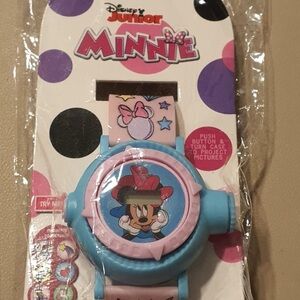 🦋10/$20🦋 Disney Junior Minnie Projection Girl's Watch